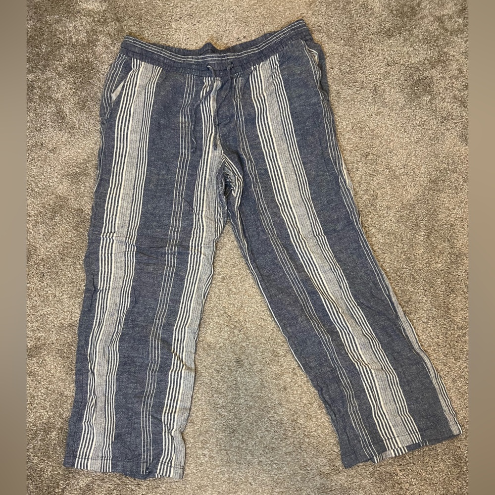 Old Navy Linen Pants- Straight Leg